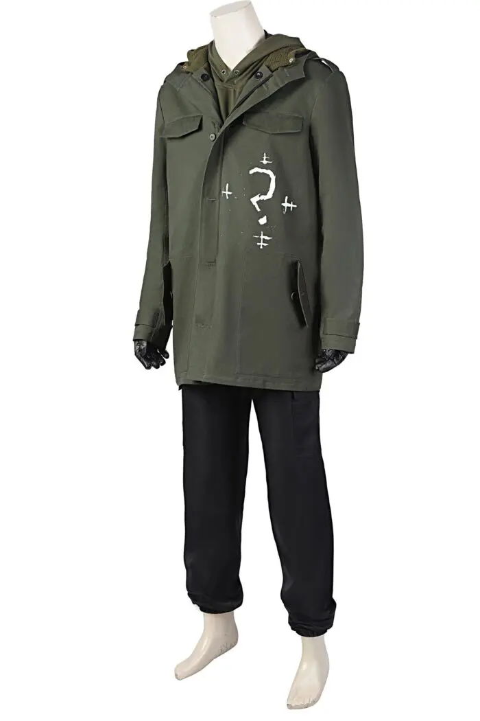 Riddler Cosplay The Batman 2022 Edward Nygma Costume Suit - Image 4