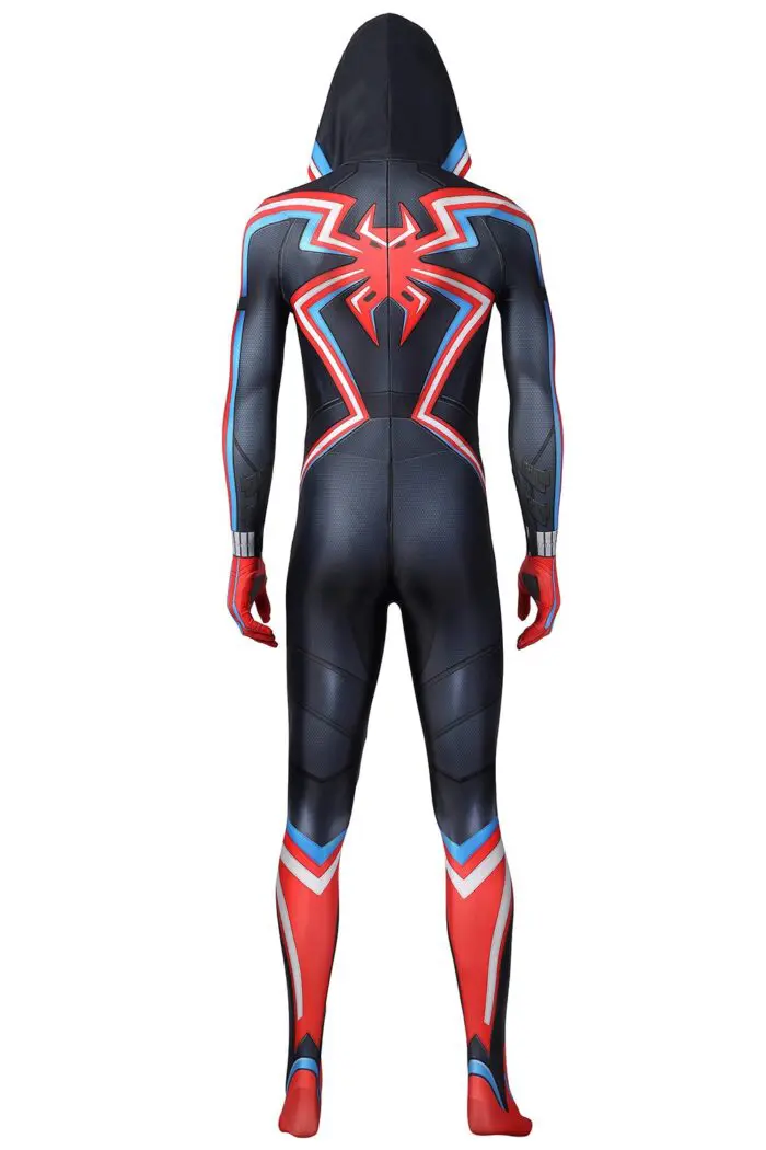 Spider-Man Miles Morales Traje 2099 Cosplay Costume Body Suit Zentai Jrcos