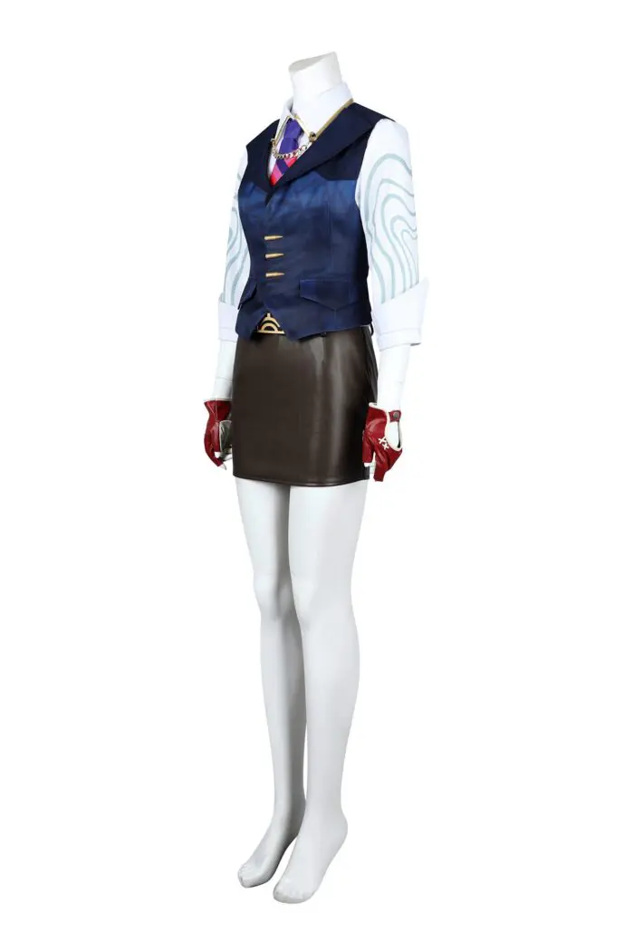 Valorant Chamber Female Cosplay Costume - Image 4