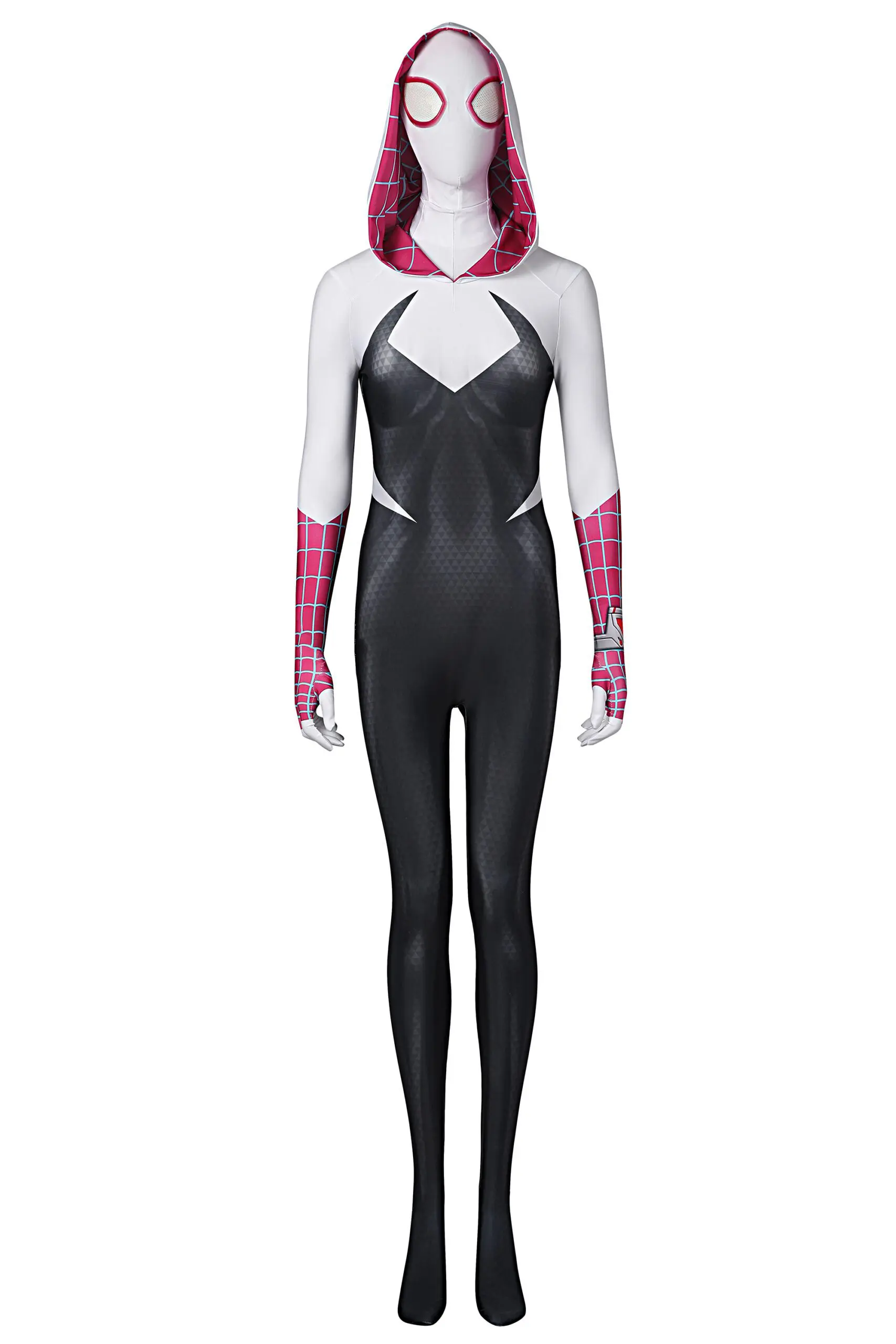 Spider-Woman Gwen Cosplay Costume Spider-Man Across the Spider-Verse Body Suit Jrcos