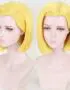 Dragon Ball Android 18 Cosplay Wig Styled