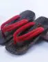 Getas Large Sizes Japan Kimono Shoes Sandals Red Brown