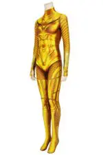 Wonder Woman Diana Golden Armor Cosplay Costume - Image 3