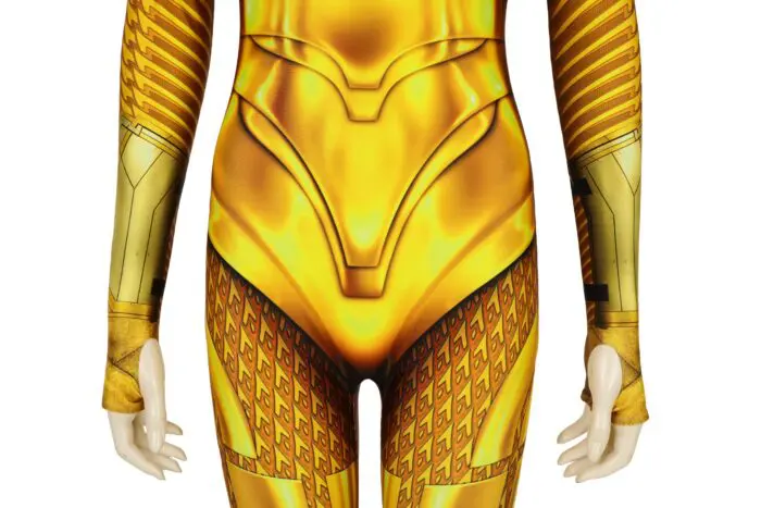 Wonder Woman Diana Golden Armor Cosplay Costume - Image 7