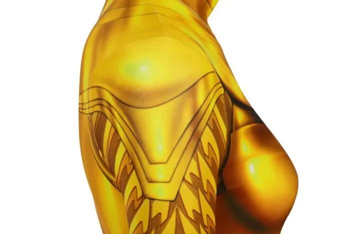 Wonder Woman Diana Golden Armor Cosplay Costume - Image 8
