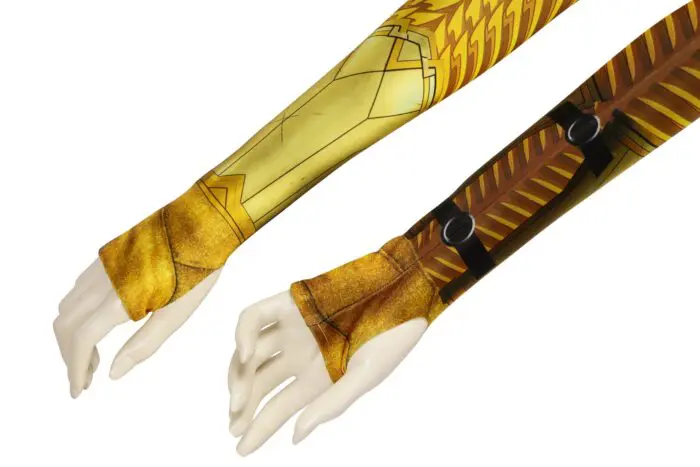 Wonder Woman Diana Golden Armor Cosplay Costume - Image 11