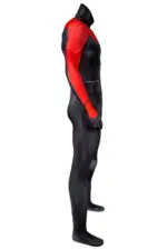 Nightwing Robin Cosplay Teen Titans Costume Red Body Suit - Image 3