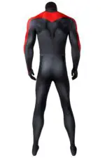 Nightwing Robin Cosplay Teen Titans The Judas Contract Costume Red Body Suit Zentai Jrcos