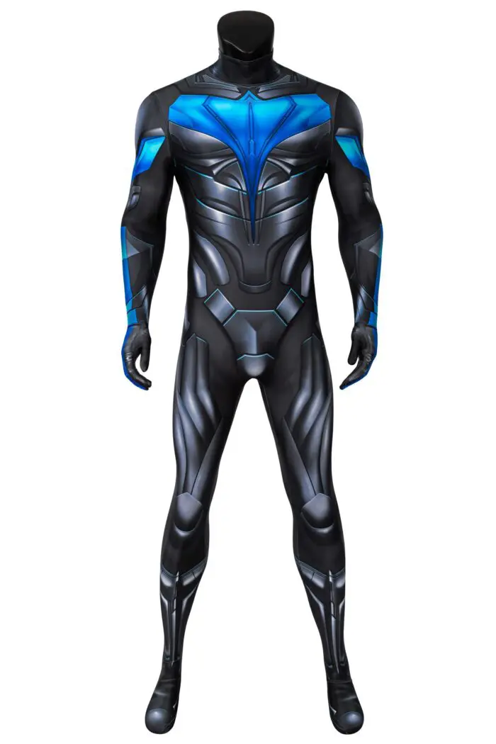 Nightwing Robin Cosplay Titans Costume Body Suit Zentai Jrcos