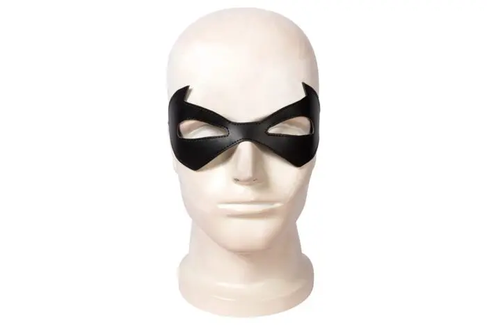 Nightwing Robin Cosplay Teen Titans Costume Red Body Suit - Image 5