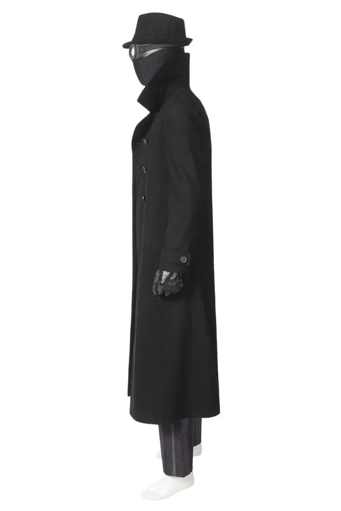Spider-Man Into the Spider-Verse Noir Cosplay Costume - Image 4