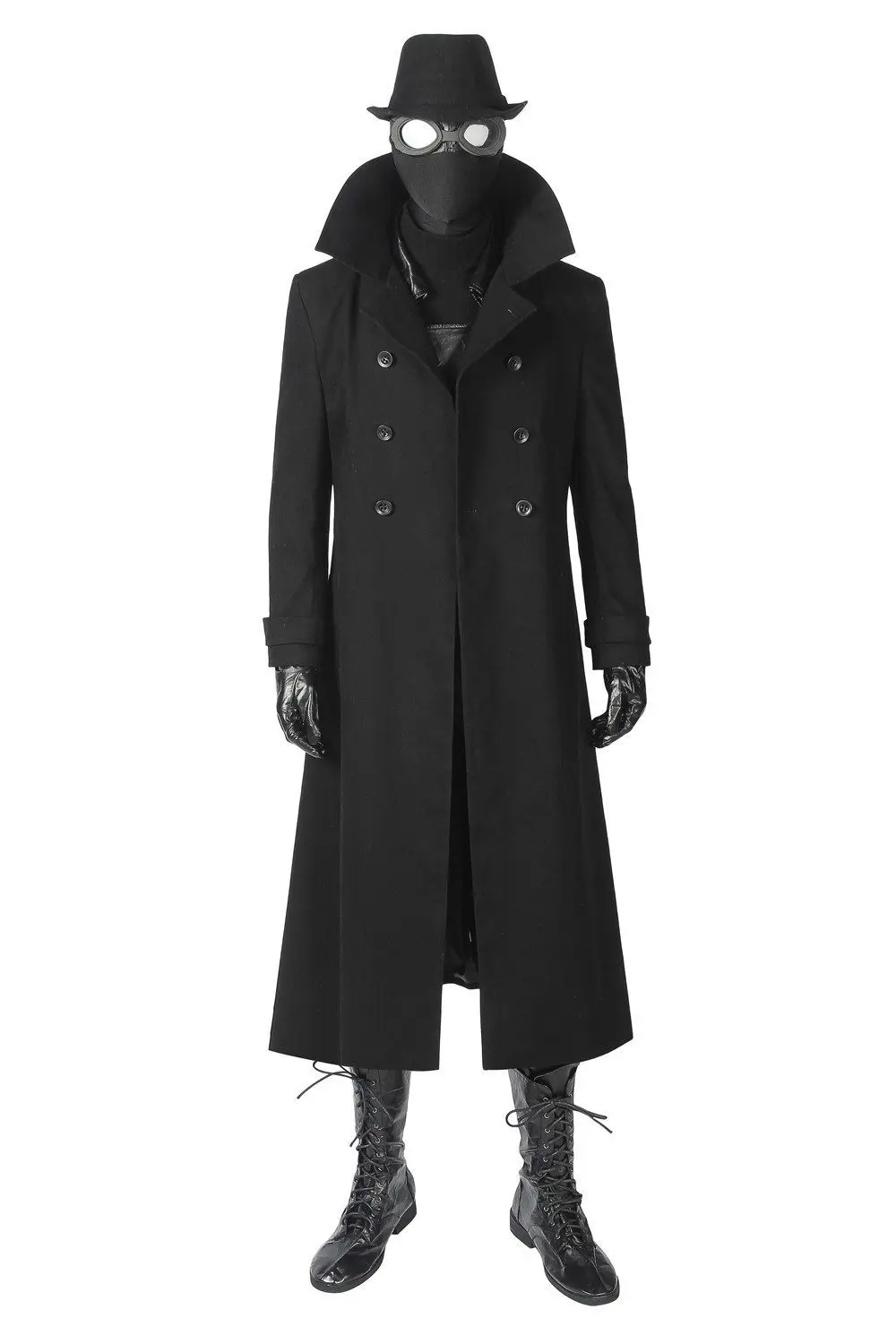 Spider-Man Into the Spider-Verse Noir Cosplay Costume Jrcos