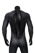 Superman Cosplay Black Costume Justice League Bodysuit - Image 7