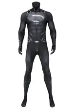 Superman Cosplay Black Costume Justice League Bodysuit - Image 8