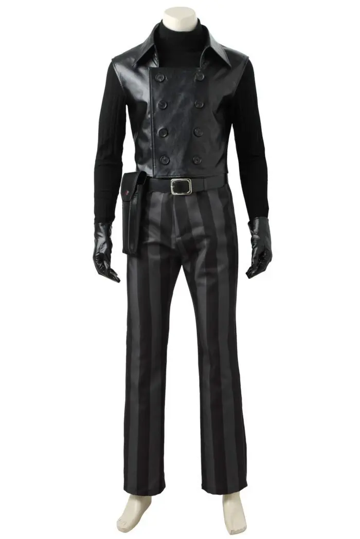Spider-Man Into the Spider-Verse Noir Cosplay Costume - Image 6
