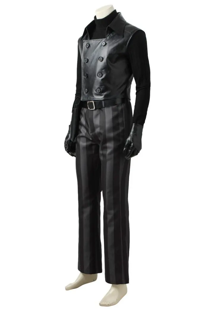 Spider-Man Into the Spider-Verse Noir Cosplay Costume - Image 7