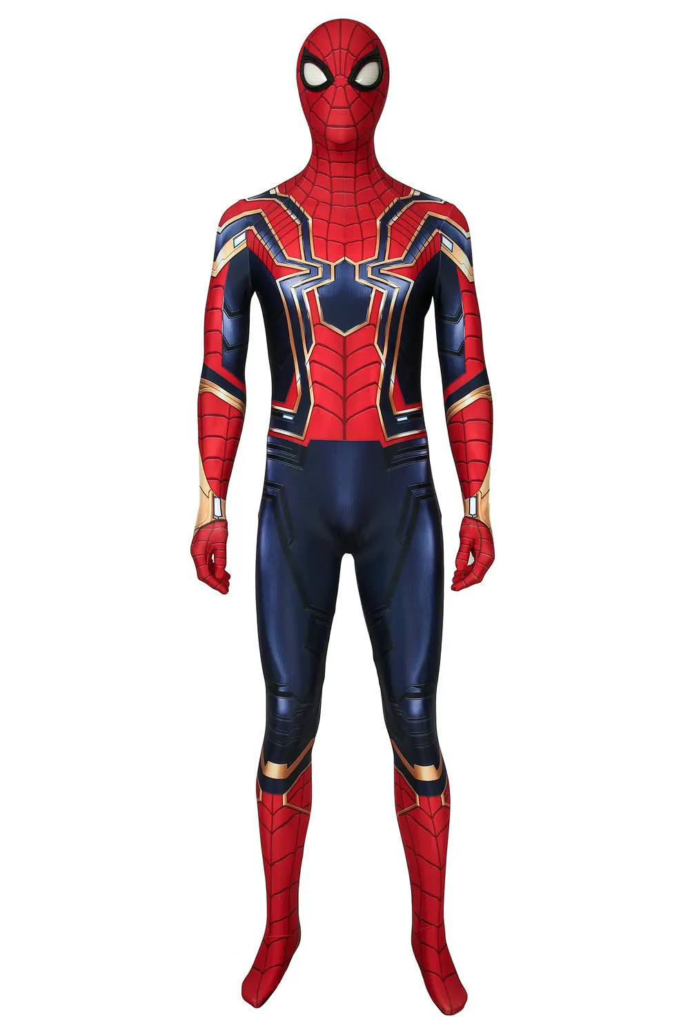 Avengers Endgame Iron Spider-Man Cosplay Costume Body Suit Zentai Jrcos