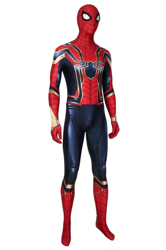 Avengers Endgame Iron Spider-Man Cosplay Costume Bodysuit - Image 4
