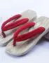 Getas Large Sizes Japan Kimono Shoes Sandals Red Round