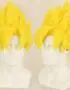 Dragon Ball Kakarotto Vegeta Goku Super Saiyan Cosplay Wig Yellow Styled