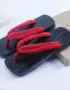 Getas Large Sizes Japan Kimono Shoes Sandals Red