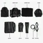 Spider-Man Into the Spider-Verse Noir Cosplay Costume - Image 16