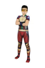 The Boys 3 A-train Kids Size Cosplay Costume Leotard - Image 2