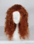 Brave Merida Cosplay Wig Brown Curly Jrcos