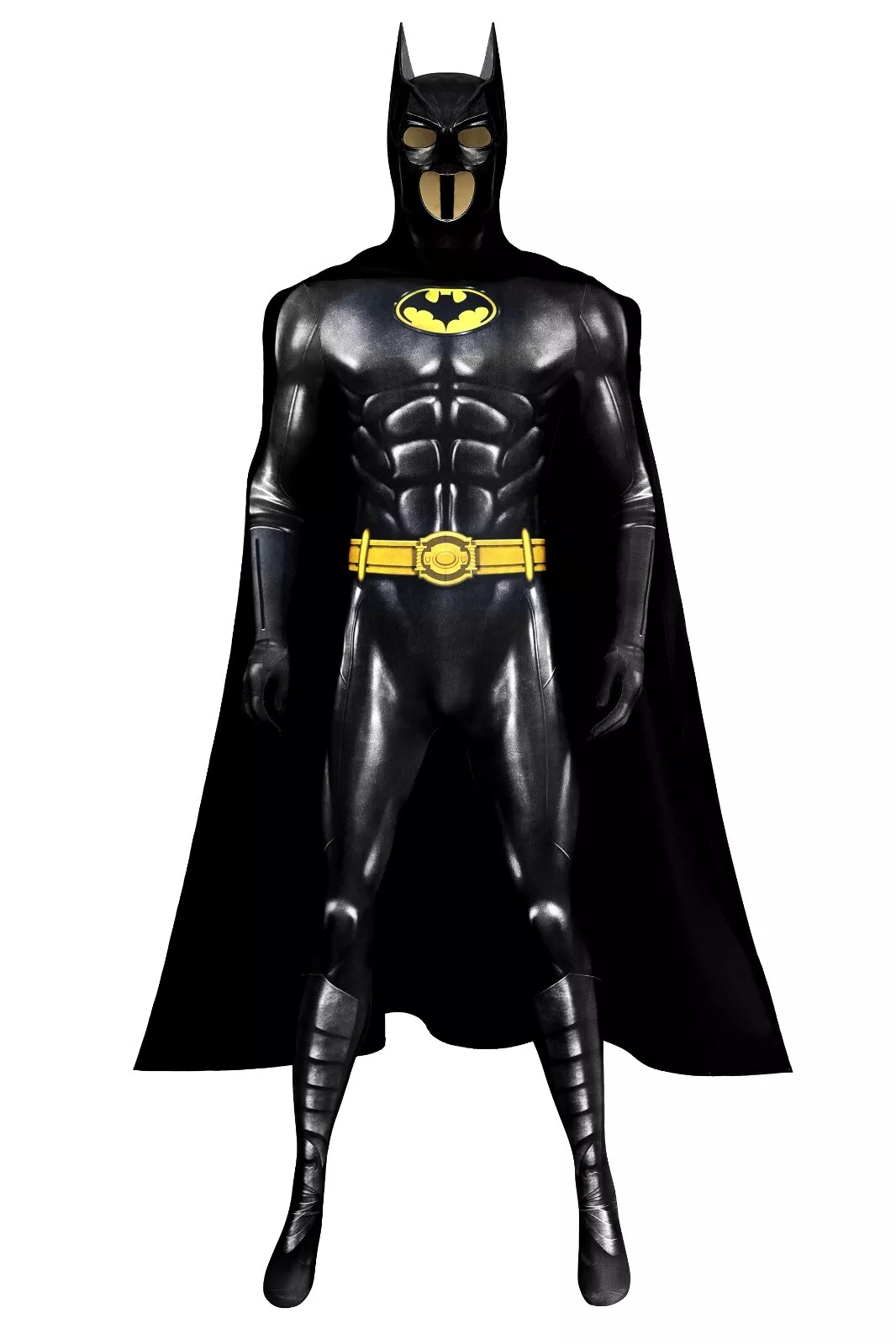 The Flash Batman Bruce Wayne Cosplay Costume Body Suit Zentai Mask Jrcos