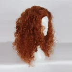 Brave Merida Cosplay Wig Brown Curly - Image 2