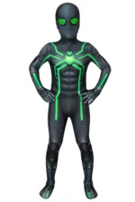 Spider-Man Stealth Big Time Kid Cosplay Costume Child - Image 3