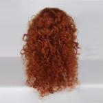 Brave Merida Cosplay Wig Brown Curly - Image 3