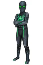 Spider-Man Stealth Big Time Kid Cosplay Costume Child - Image 4