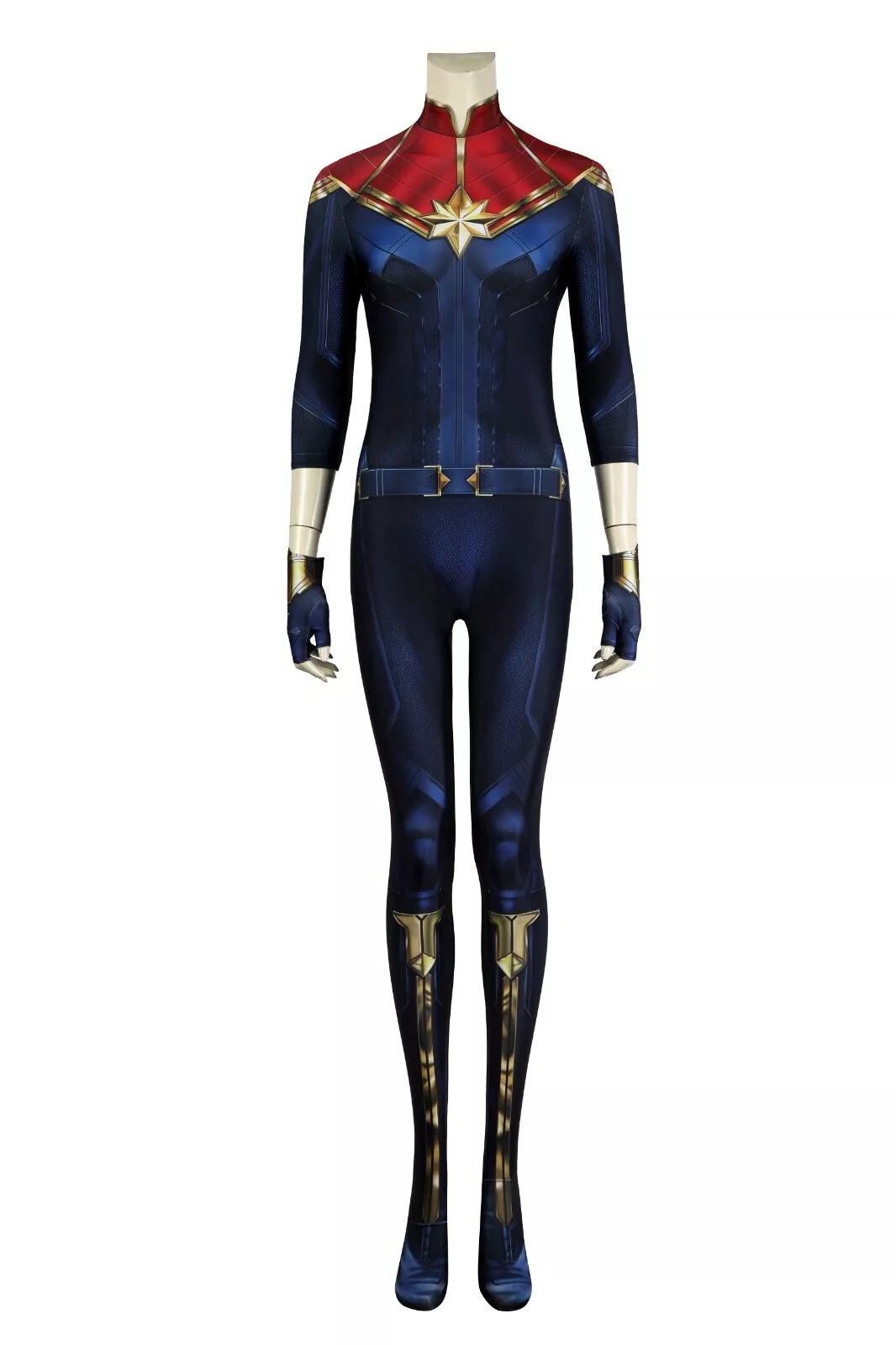 Captain Marvel 2 Carol Danvers Cosplay Costume Body Suit Jrcos