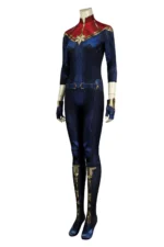 Captain Marvel 2 Carol Danvers Cosplay Costume Bodysuit - Image 4