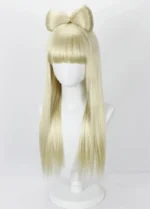 Lady Gaga Bowknot Perücke Wig Cosplay Halloween Party Ball
