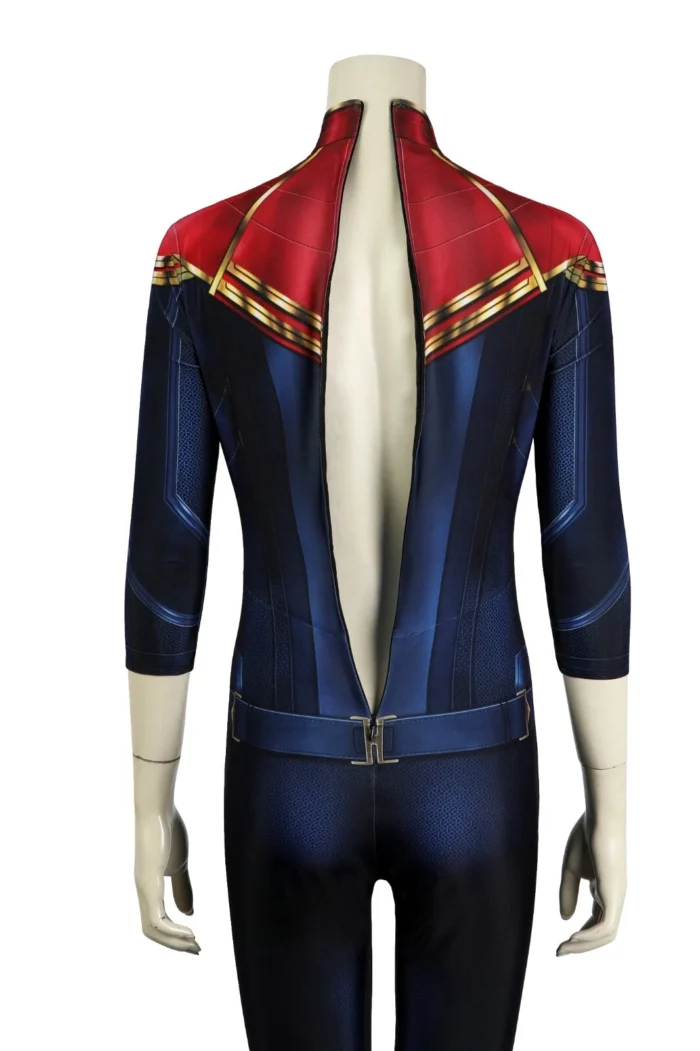 Captain Marvel 2 Carol Danvers Cosplay Costume Bodysuit - Image 5