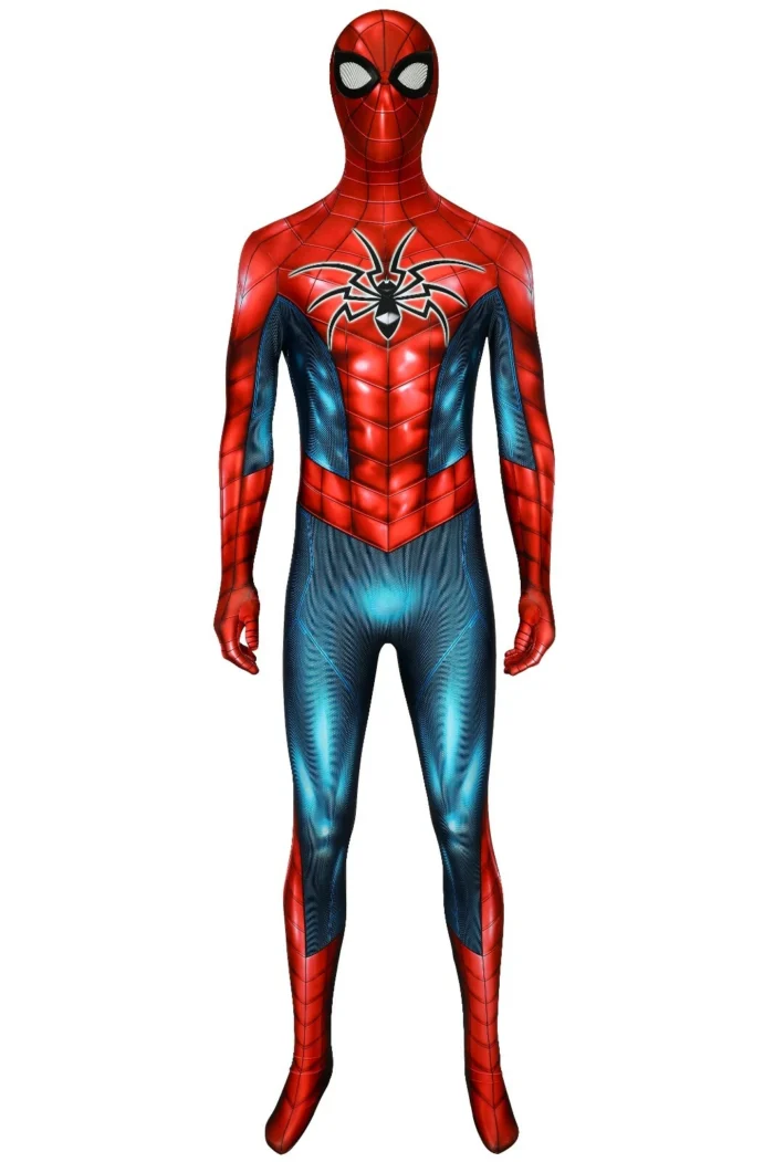 Spider Man PS4 Armour MK IV Cosplay Costume Body Suit Zentai Jrcos