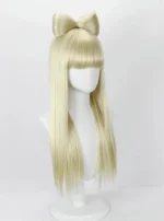 Lady Gaga Bowknot Perücke Wig Cosplay Halloween Party - Image 4