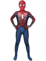 Spider-Man Peter Parker PS5 Cosplay Costume Kid Child Jumpsuit Jrcos