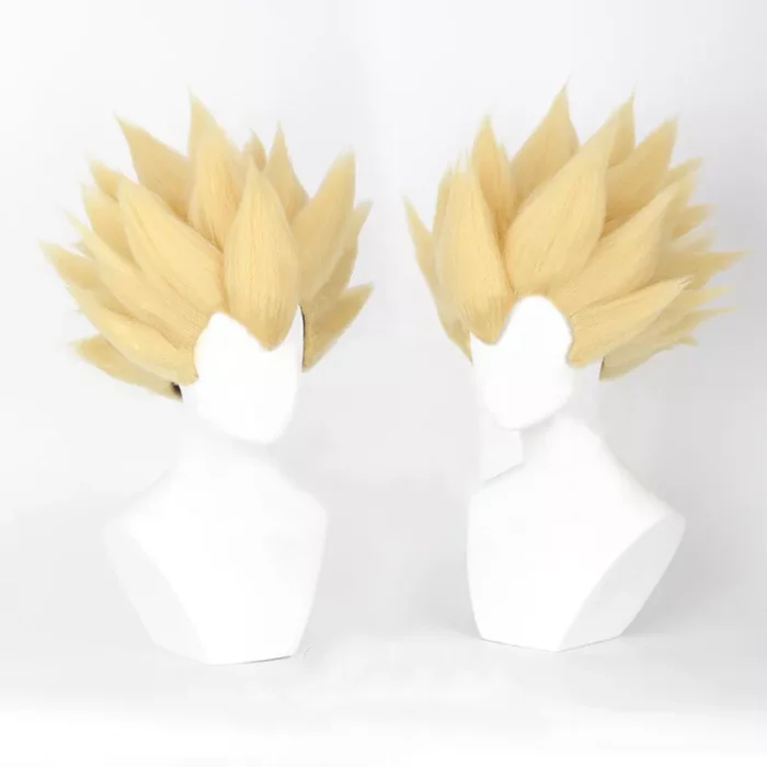 Vegeta Goku Super Saiyan Blond Cosplay Wig Dragon Ball Styled