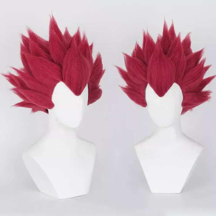 Vegeta Goku Super Saiyan Red Cosplay Wig Dragon Ball Styled