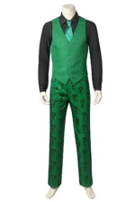 Riddler Cosplay The Batman 1966 Edward Nygma Costume Suit - Image 8