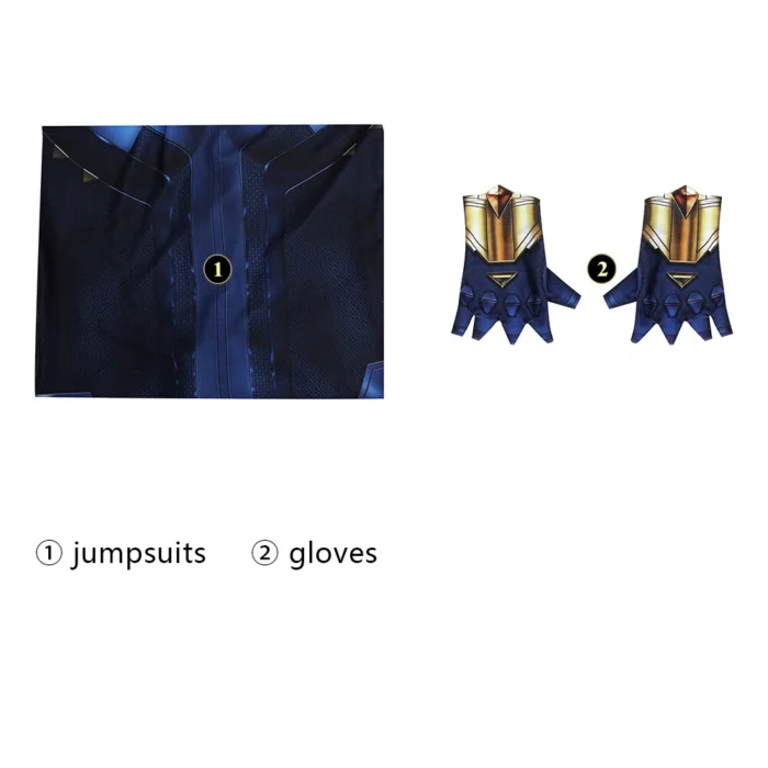 Captain Marvel 2 Carol Danvers Cosplay Costume Bodysuit - Image 9