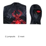Marvel's Spider-Man Dark Suit Cosplay Costume Bodysuit - Image 14
