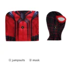 Crimson Cowl Suit Cosplay Spider-Man Costume Bodysuit - Image 13