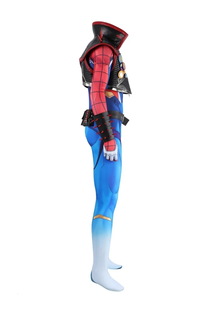 Marvel Rivals Spider-Punk Cosplay Spider-Man Costume - Image 4