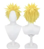Naruto Uzumaki Cosplay Styled Wig Gold Short Anime - Image 3