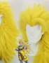 Kakarotto Cosplay Long Wig Goku Super Saiyan 3 Dragon Ball Hair Yellow 130cm