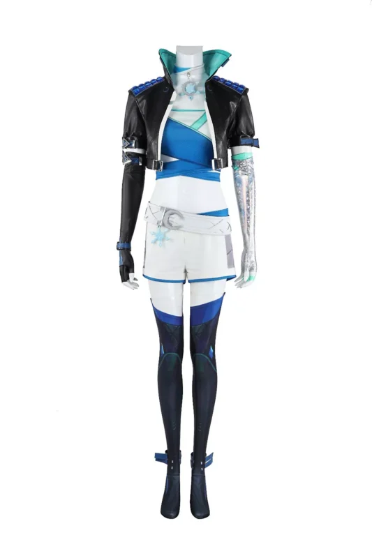 Marvel Rivals Luna Snow Cosplay Costume Bodysuit